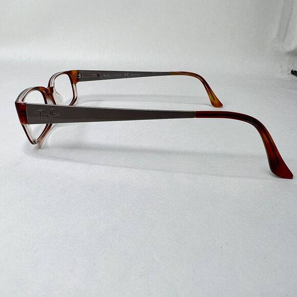 Ray-Ban RB5142‎ 2192 Eyeglasses Frames Grey Tortoise Rectangular 52-17-145 H3656 main image 5